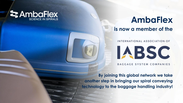 AmbaFlex is now a member of the International Association of Baggage System Companies